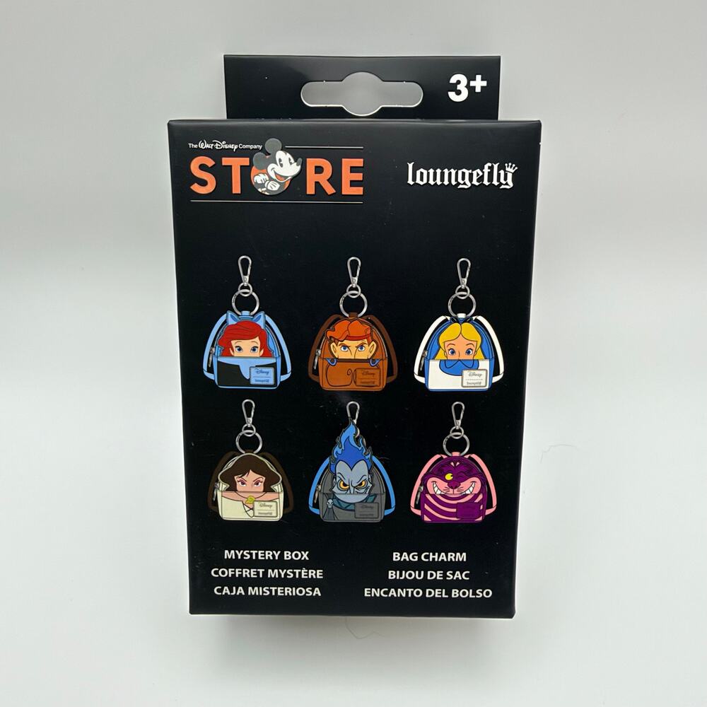 Loungefly Disney D23 2026 Mini Backpack Mystery Bag Charm Sealed NEW